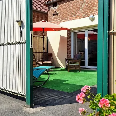 Feriehus Maison Rurale Avec 2 Chambres, Terrasse Privee, Bbq, Proche Lille Et Services, Draps Inclus - Fr-1-510-191